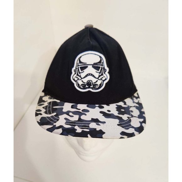 STAR WARS STORMTROOPER MEN'S SNAPBACK CAMO CAP HAT - Picture 1 of 4